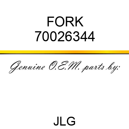 FORK 70026344