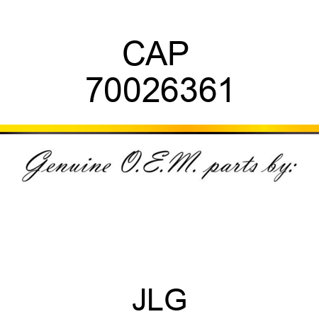 CAP  70026361