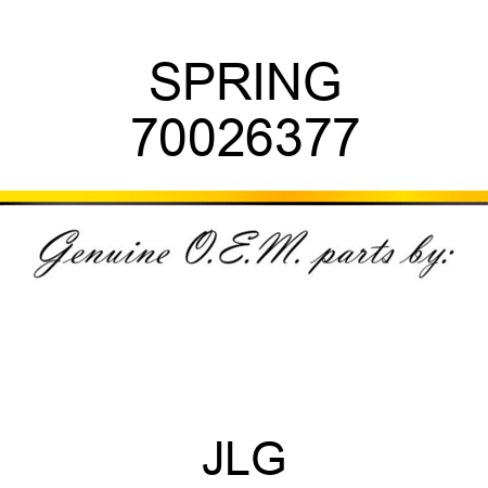 SPRING 70026377