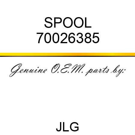 SPOOL 70026385