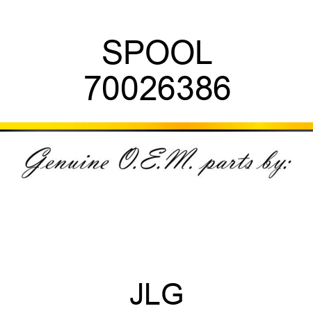 SPOOL 70026386