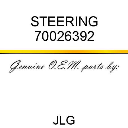 STEERING 70026392