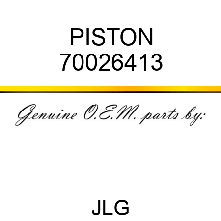 PISTON 70026413