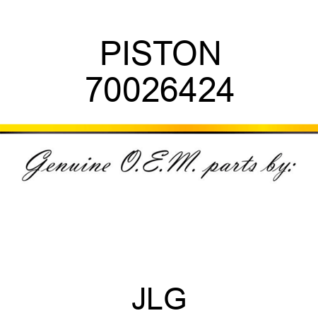 PISTON 70026424