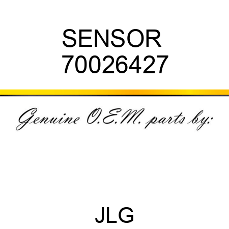 SENSOR  70026427