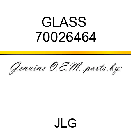GLASS  70026464
