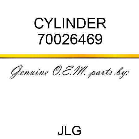 CYLINDER 70026469