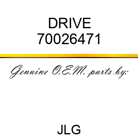DRIVE 70026471