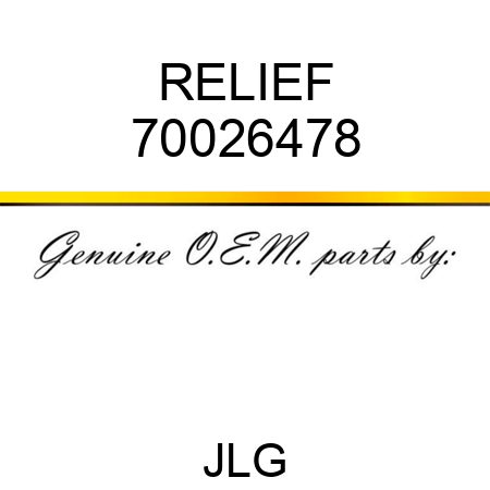 RELIEF 70026478