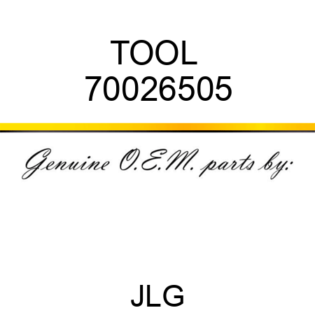 TOOL  70026505