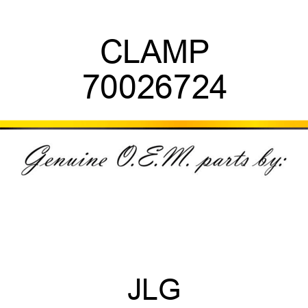 CLAMP 70026724
