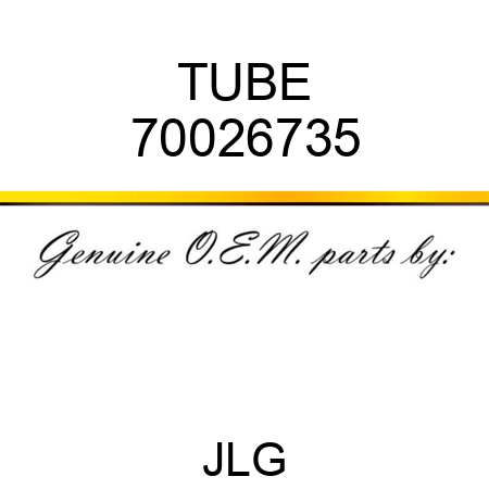 TUBE 70026735