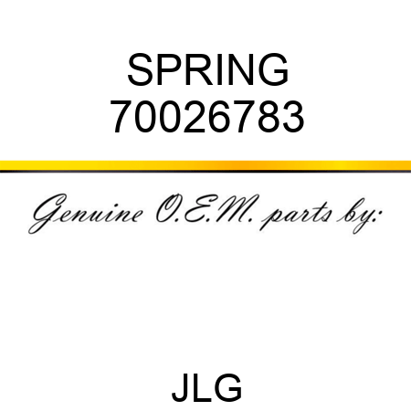 SPRING 70026783