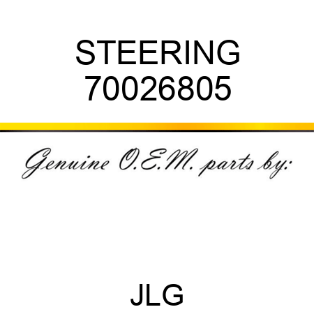 STEERING 70026805