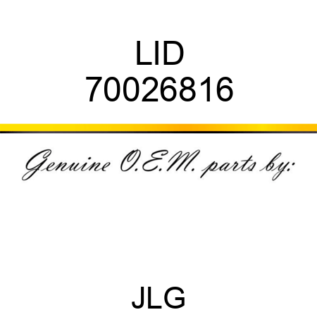 LID 70026816