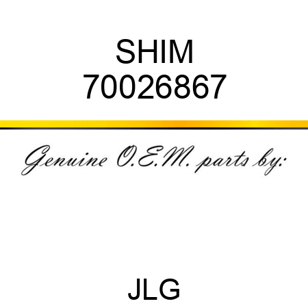 SHIM 70026867