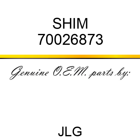 SHIM 70026873