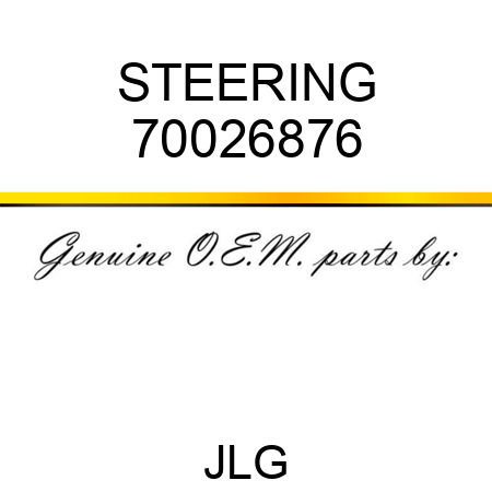 STEERING 70026876