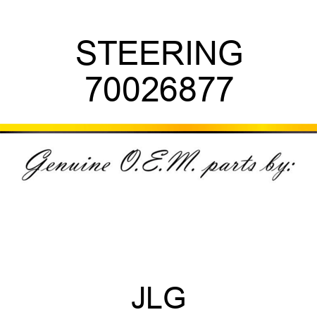 STEERING 70026877