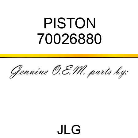 PISTON 70026880