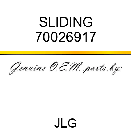 SLIDING 70026917