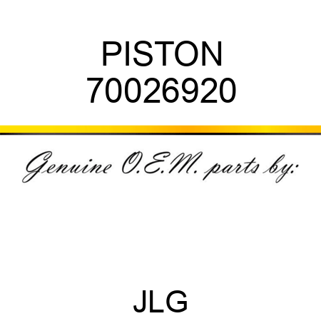 PISTON 70026920