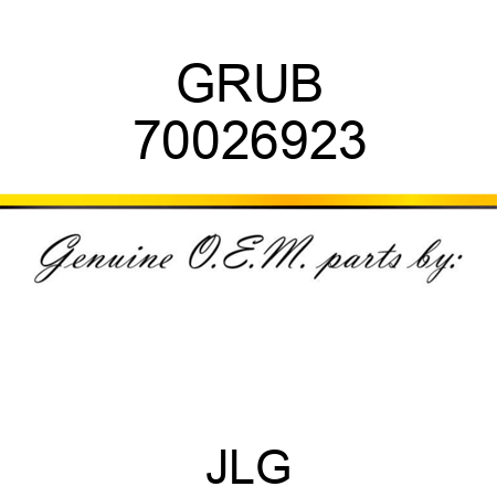 GRUB 70026923