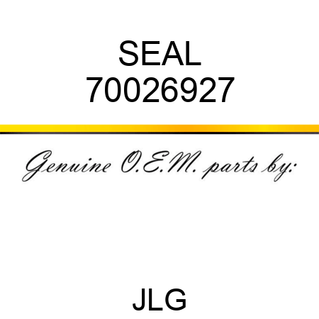 SEAL 70026927