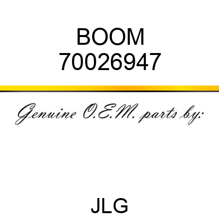 BOOM 70026947