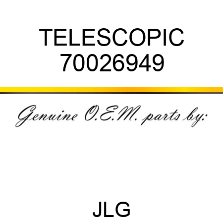 TELESCOPIC 70026949