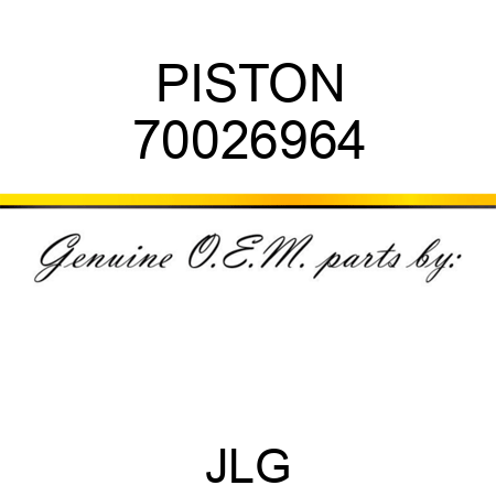 PISTON 70026964