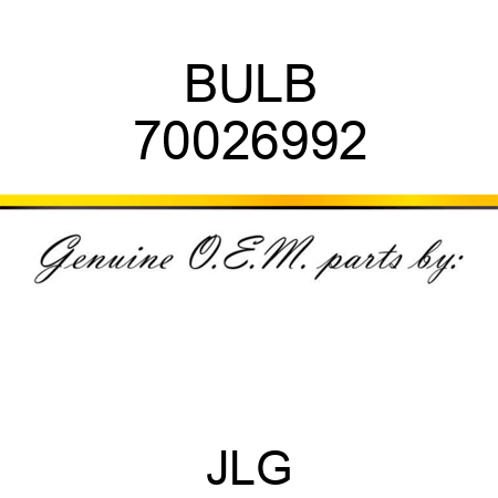 BULB 70026992