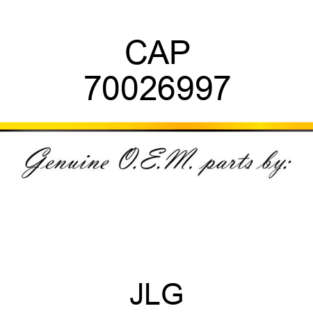 CAP 70026997