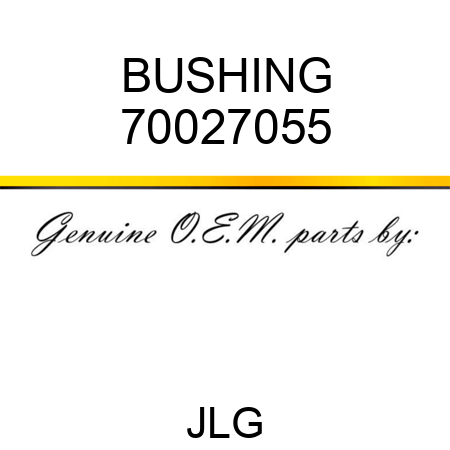 BUSHING 70027055