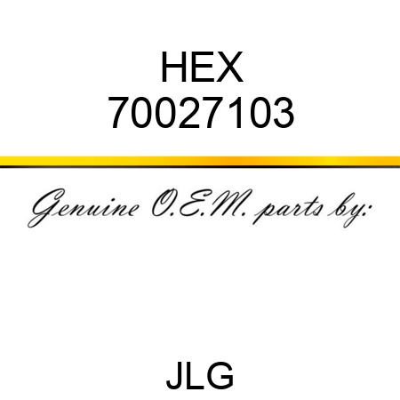 HEX 70027103