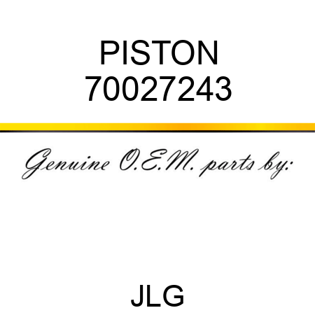 PISTON 70027243