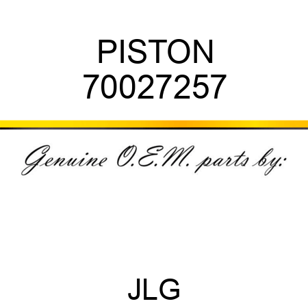 PISTON 70027257