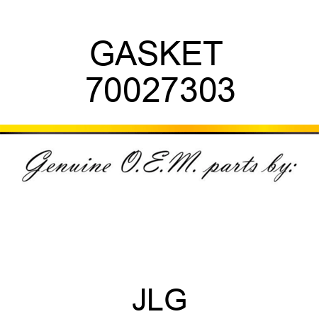 GASKET  70027303