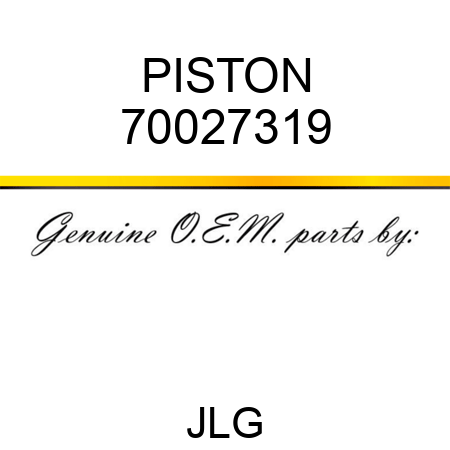 PISTON 70027319