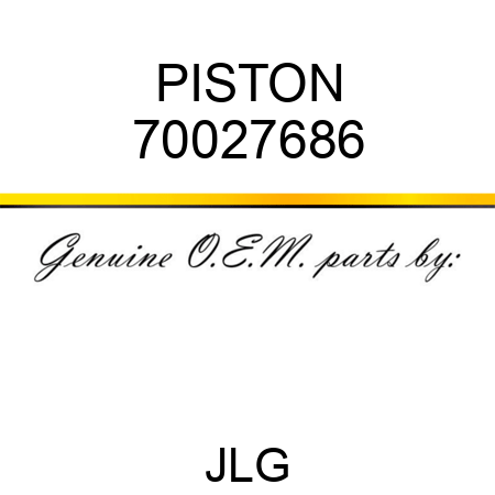 PISTON 70027686