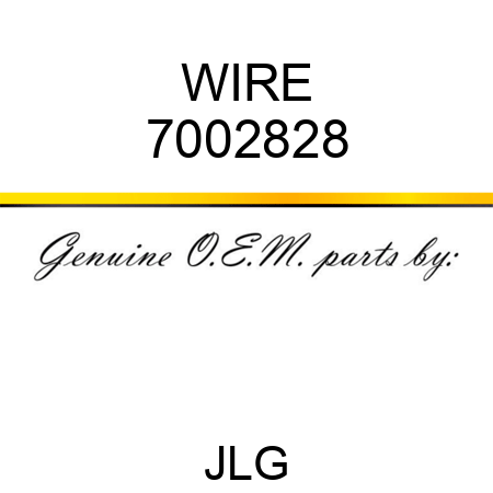 WIRE 7002828