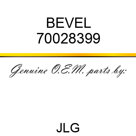 BEVEL 70028399