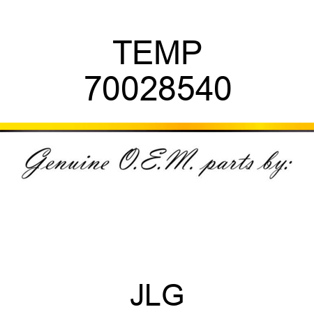TEMP 70028540