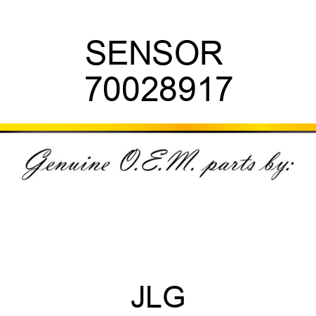 SENSOR  70028917