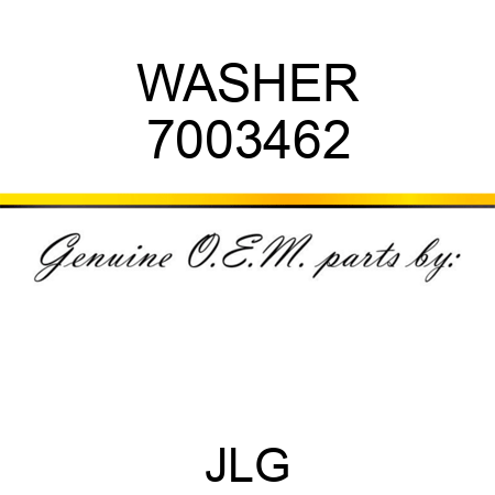 WASHER 7003462