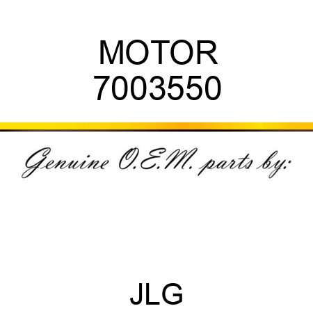 MOTOR 7003550