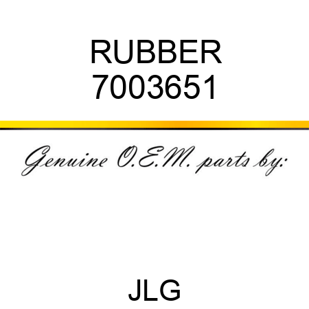 RUBBER 7003651