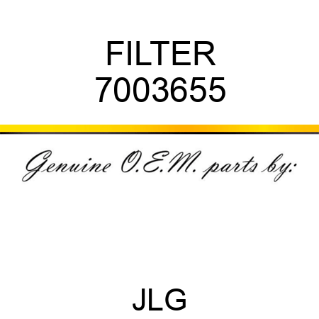 FILTER 7003655