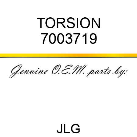 TORSION 7003719