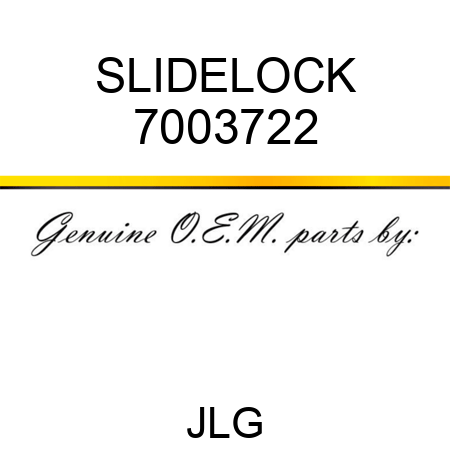 SLIDELOCK 7003722